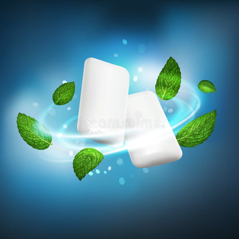 vortex d'isolement réaliste du vecteur 3D des feuilles en bon état autour des granules blancs d'un chewing-gum illustration de vecteur vortex d'isolement réaliste du vecteur 3D des feuilles en bon état autour des granules blancs d'un chewing-gum illustration de vecteur