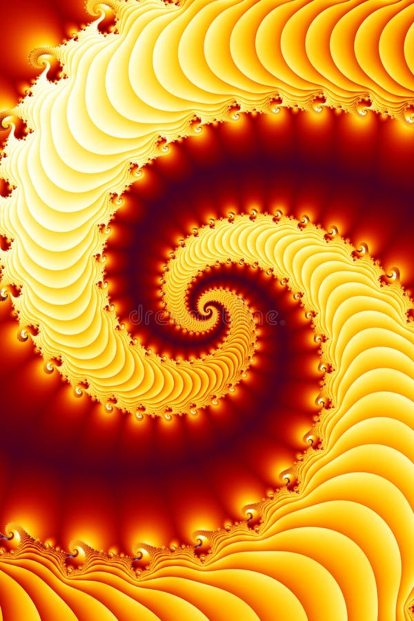 High resolution Spiral generated with fractal algorithms. High resolution Spiral generated with fractal algorithms.