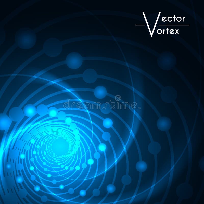 Vortex glow radial lights background