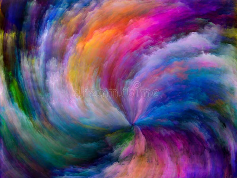 Cool Paint stock illustration. Illustration of kinetic - 140238853