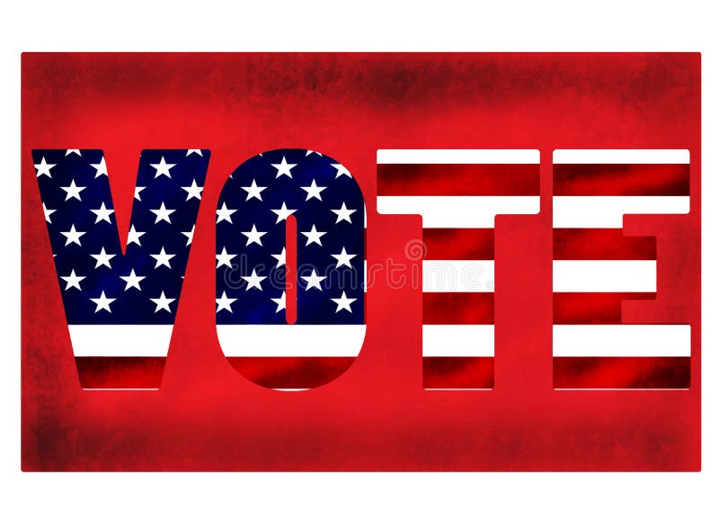 Vote royalty free illustration