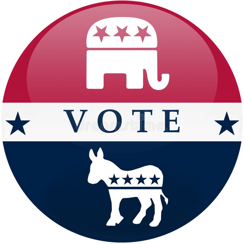 Vote USA royalty free illustration