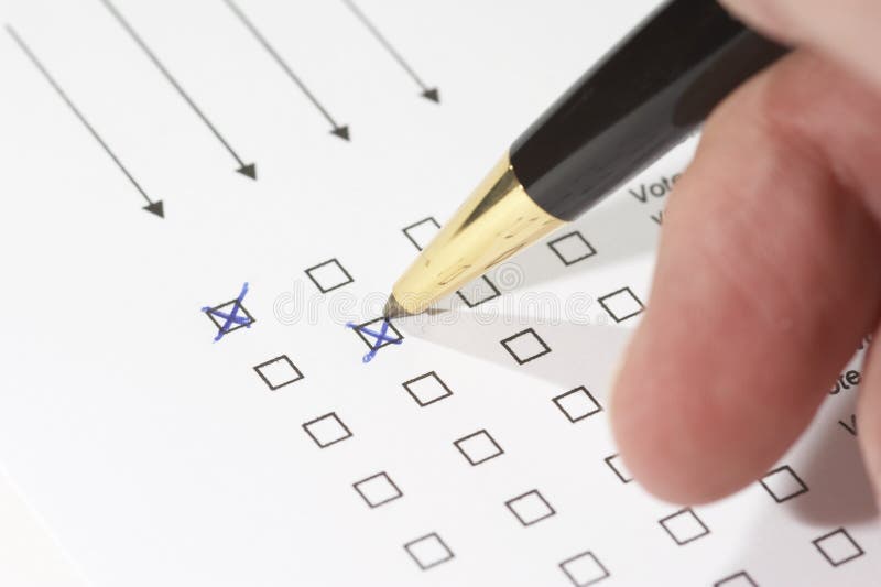 Voting royalty free stock image