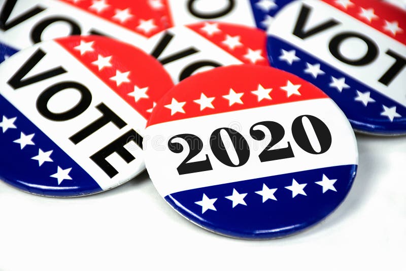 Voting pins for 2020