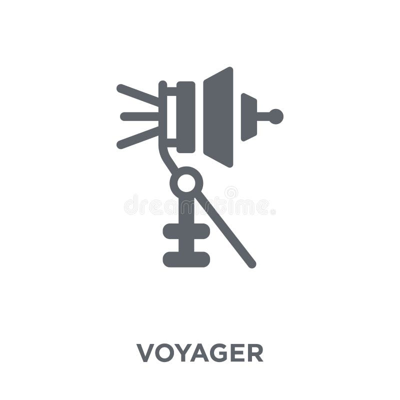 Voyager ikona od astronomii kolekcji ilustracji Voyager ikona od astronomii kolekcji ilustracji