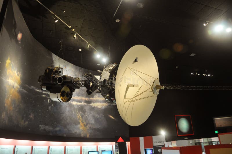 Voyager Model in National Air and Space Museum