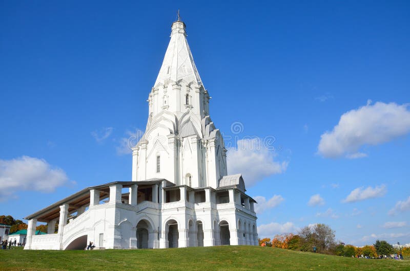 Voznesenskaya church in Kolomenskoye, Moscow, Russia