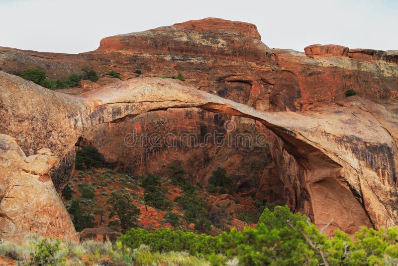 Voûte d'horizontal en Utah photo stock Voûte d'horizontal en Utah photo stock