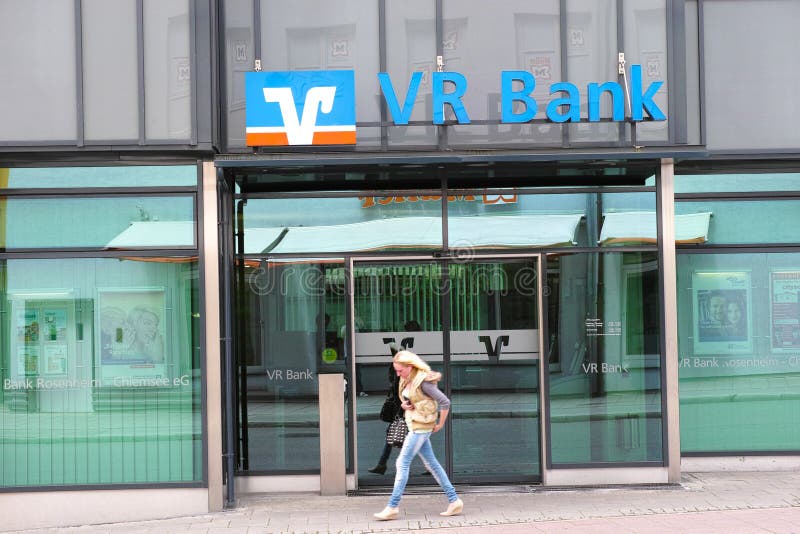 Vr Bank Rosenheim Editorial Photography Image Of Bank 43981457