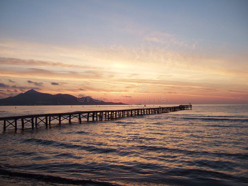 Ochtendhemel royalty-vrije stock foto's