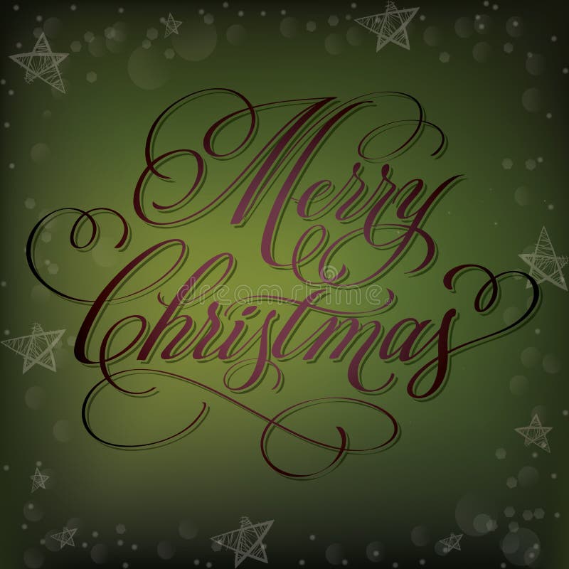 Vrolijk Kerstfeest vector illustratie