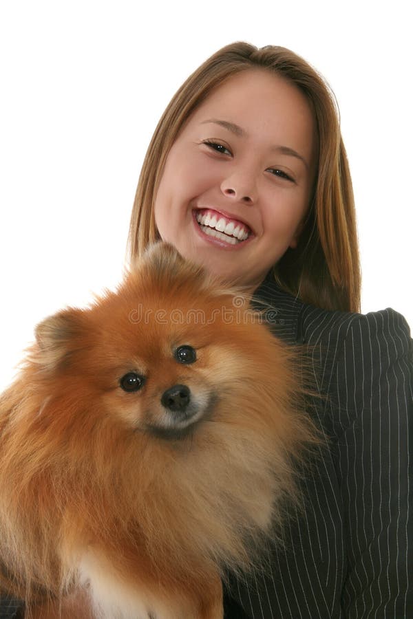 Vrouw en Hond royalty-vrije stock foto Vrouw en Hond royalty-vrije stock foto