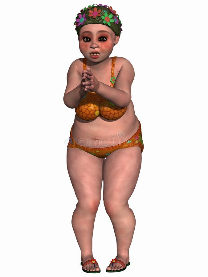 3d render of an Female fantasy figure with bikini. 3d render of an Female fantasy figure with bikini