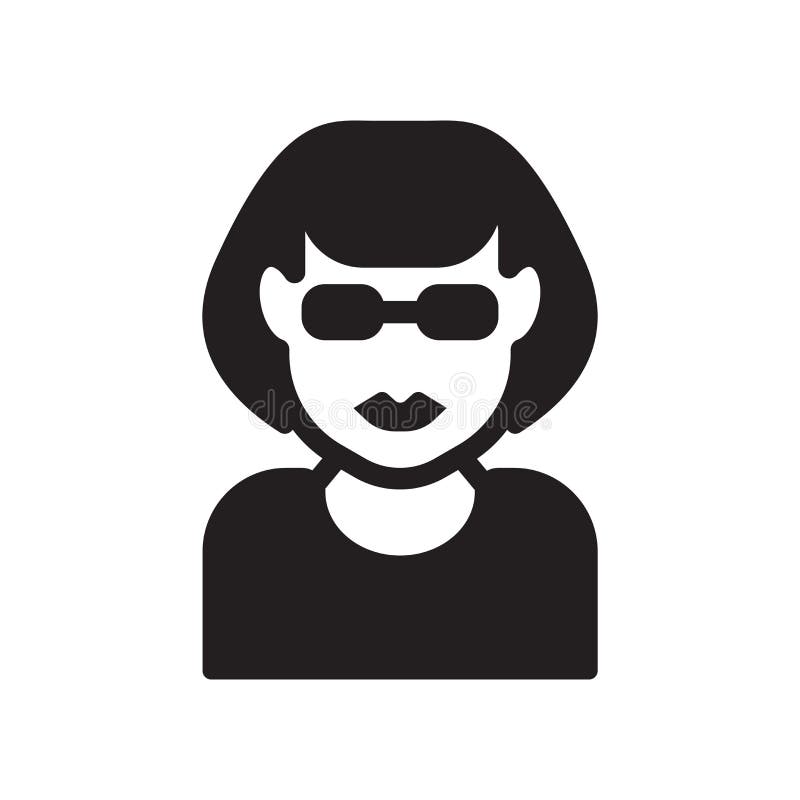 Vrouwengezicht met zonnebrilpictogram In Vrouwengezicht met sunglass stock illustratie Vrouwengezicht met zonnebrilpictogram In Vrouwengezicht met sunglass stock illustratie