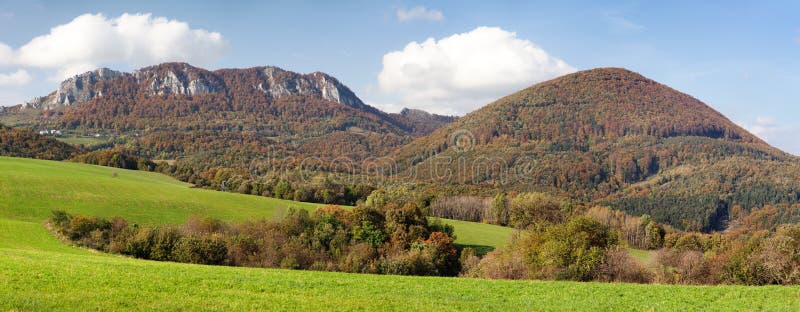 Vrsatec and Vrsatecke Podhradie village - Slovakia