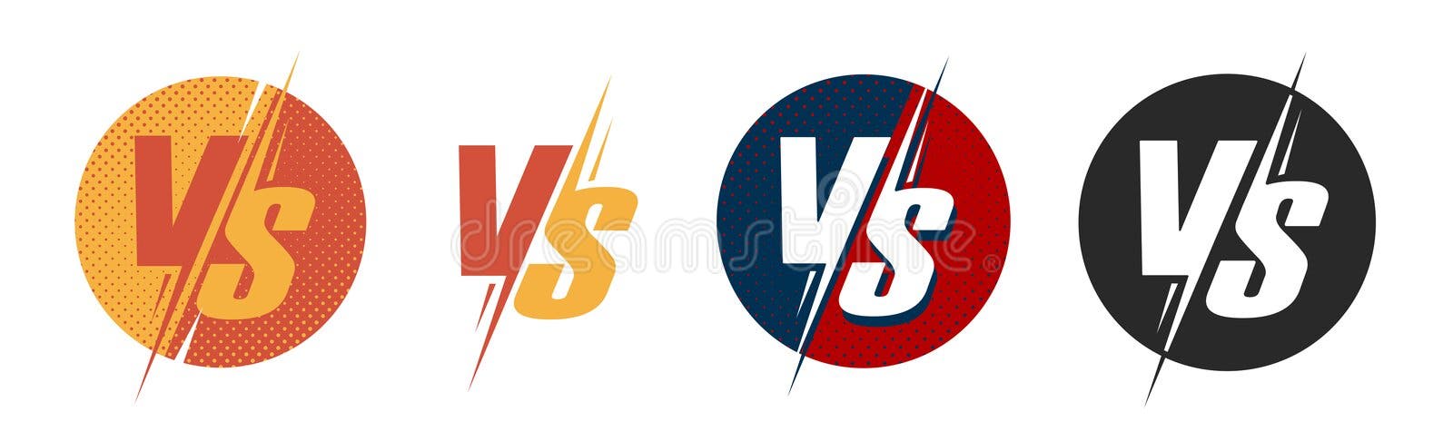 Premium Vector  Versus background vs battle team fight vector template