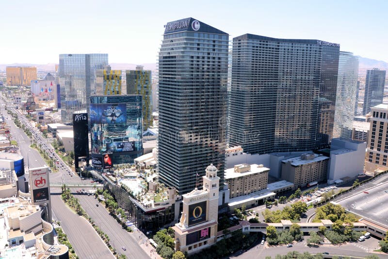 Vue aérienne de Las Vegas image libre de droits Vue aérienne de Las Vegas image libre de droits
