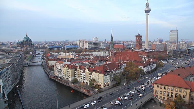 Vue aérienne sur Berlin