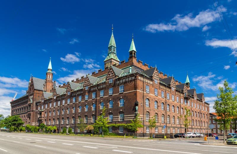 Vue D'hôtel De Ville De Copenhague, Danemark Image stock Image 42251135