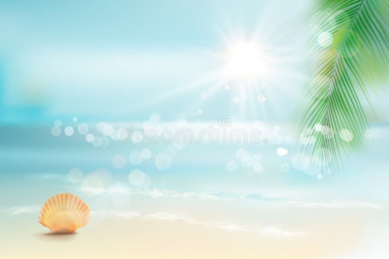 Vue de la plage Illustration de vecteur illustration de vecteur Vue de la plage Illustration de vecteur illustration de vecteur