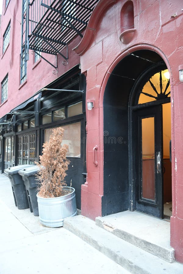 Vue de Manhattan, village occidental, New York City image libre de droits Vue de Manhattan, village occidental, New York City image libre de droits