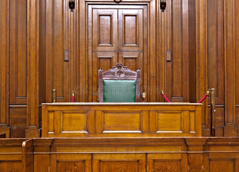 Vue de pièce de Tribunal Pénal à l'intérieur de St Georges Hall, Liverpool, R-U