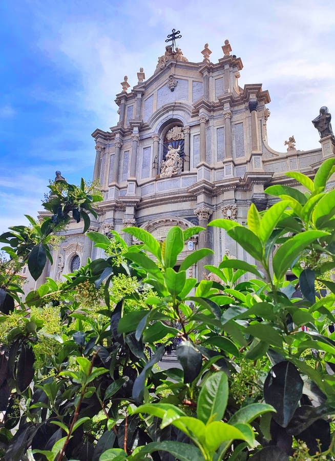 The Metropolitan Cathedral of Saint Agatha is a Roman Catholic cathedral in Catania, Sicily, Italy. The Metropolitan Cathedral of Saint Agatha is a Roman Catholic cathedral in Catania, Sicily, Italy.