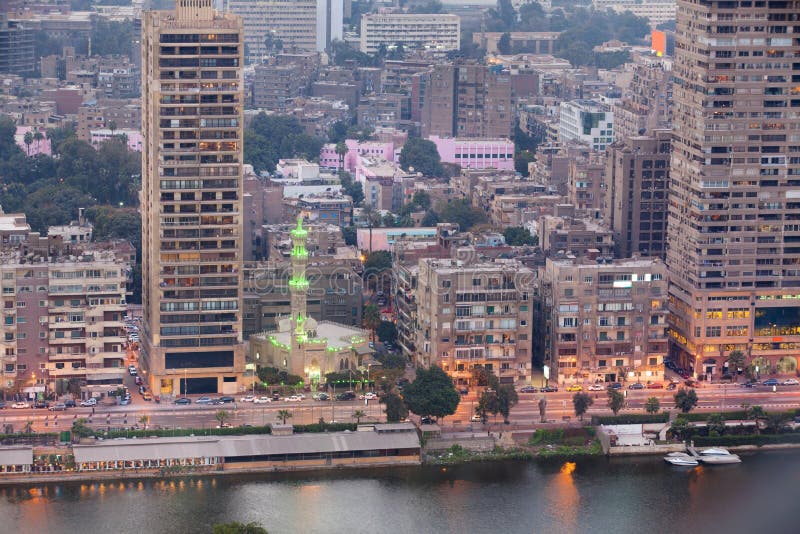 Vue Panoramique De Ville Du Caire Image Stock Image Du