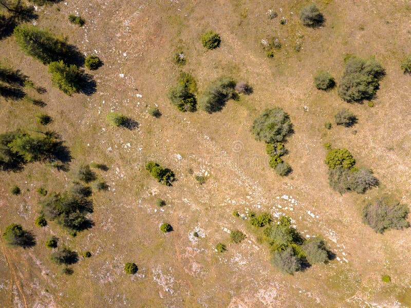 Vue a?rienne Cevennes photo libre de droits Vue a?rienne Cevennes photo libre de droits