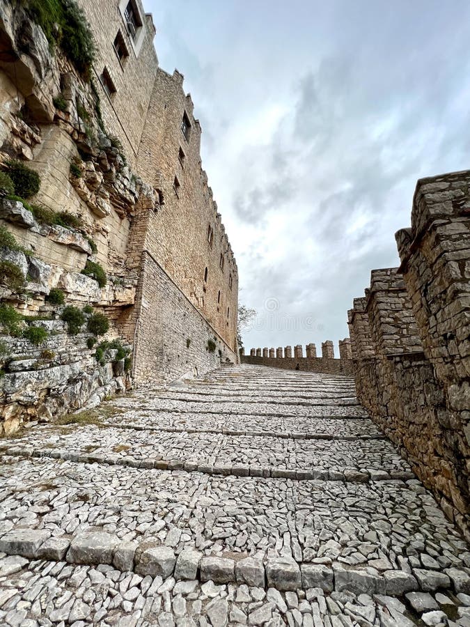 view of castle Caccamo, Palermo, Sicily, Italy. Travel. view of castle Caccamo, Palermo, Sicily, Italy. Travel