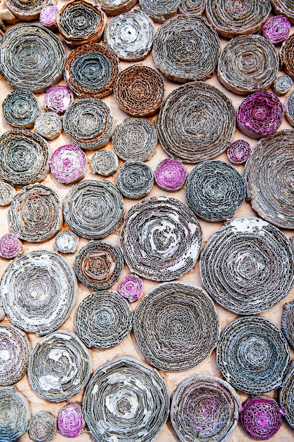 Vueltas torcidas de la abstracción del fondo de la cartulina acanalada Primer Fondo Textured fotos de archivo Vueltas torcidas de la abstracción del fondo de la cartulina acanalada Primer Fondo Textured fotos de archivo