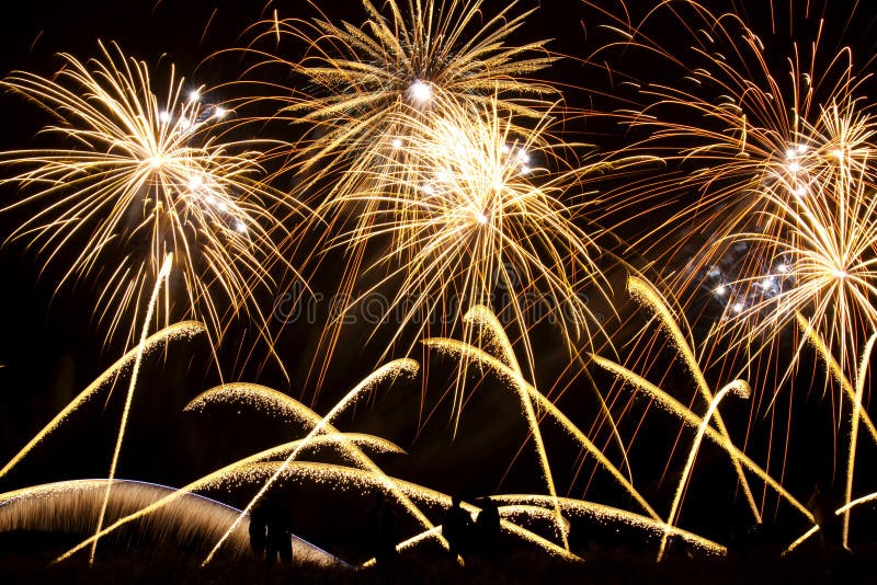 Vuurwerk stock afbeelding Vuurwerk stock afbeelding