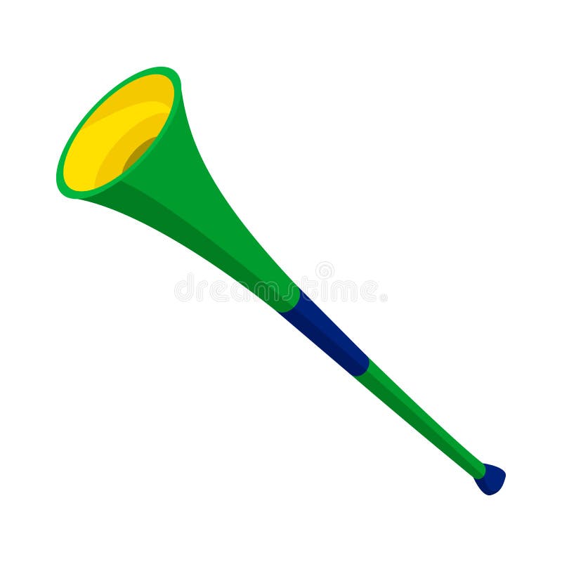 Blue Vuvuzela Trumpet Football Fan Vuvuzela Stock Vector (Royalty Free)  1189207396