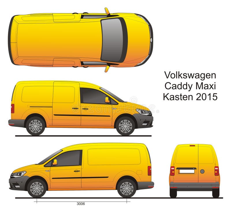 Vw小型运车swb Kasten 15年编辑类照片 插画包括有微型货车 货物 图画 向量