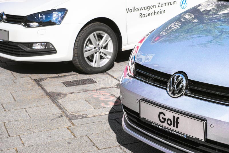 Volkswagen editorial image. Image of german, dealer, blue - 33270525