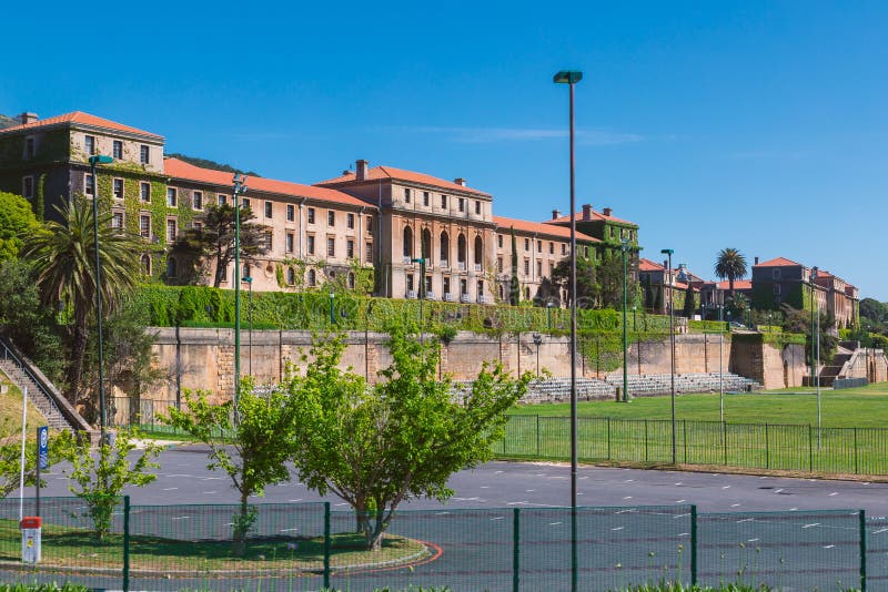 Vy över universitetet i Kapstaden royaltyfri bild Vy över universitetet i Kapstaden royaltyfri bild