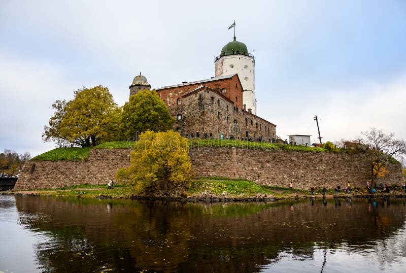 Castle. Sightseeing of Russia. Castle Medieval Castle