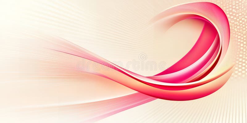 Vârfuri de culoare roz-bej abstracte, cu linii de fond elegante stock illustration