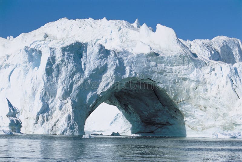 Archway made of Ice. Archway made of Ice