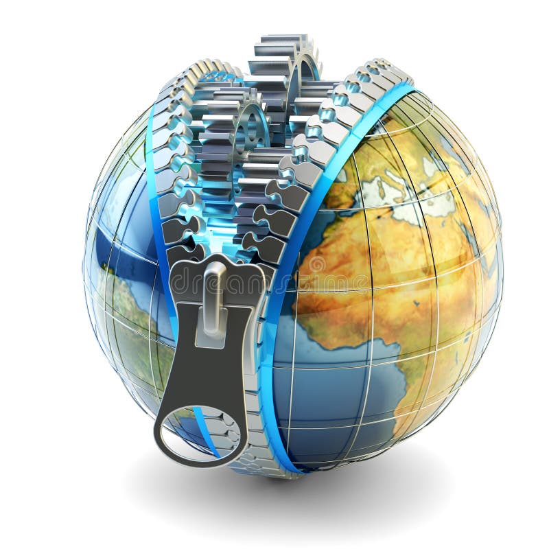 Världsekonomi, global affär, internationell korporation och internetteknologibegrepp stock illustrationer Världsekonomi, global affär, internationell korporation och internetteknologibegrepp stock illustrationer