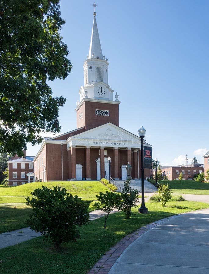 Västra Virginia Wesleyan College Buckhannon WV arkivbilder Västra Virginia Wesleyan College Buckhannon WV arkivbilder