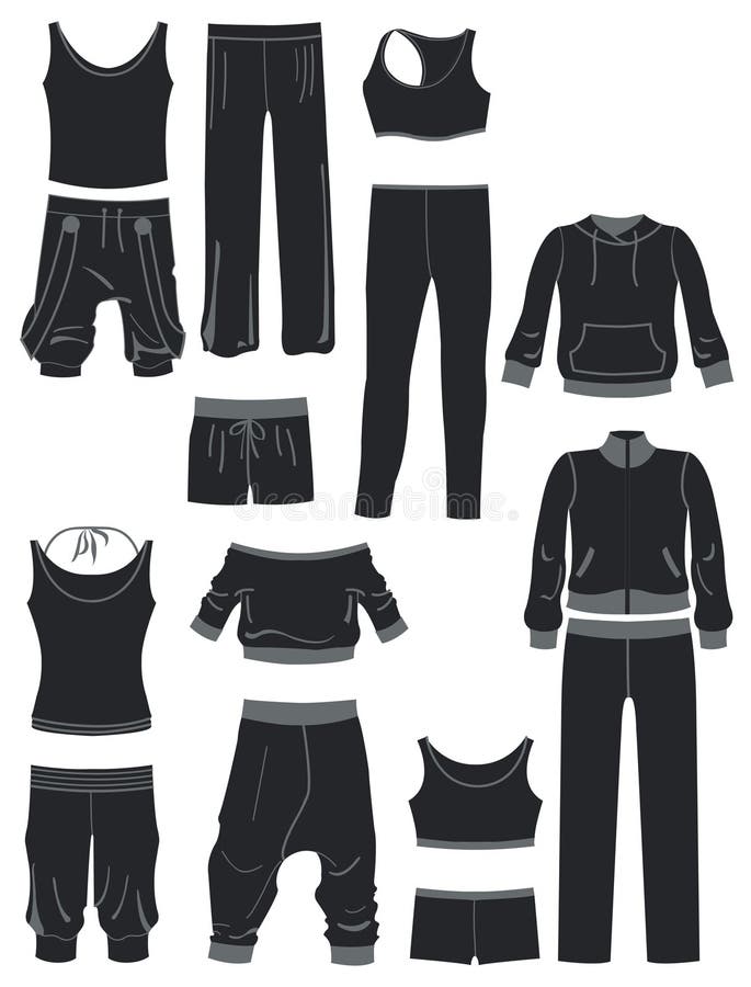 Sportswear illustration de vecteur. Illustration du jersey 57409459