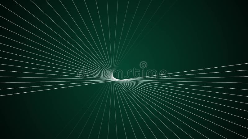 Vídeo de fundo animado em loop horizontal e curvo abstrato ilustração stock