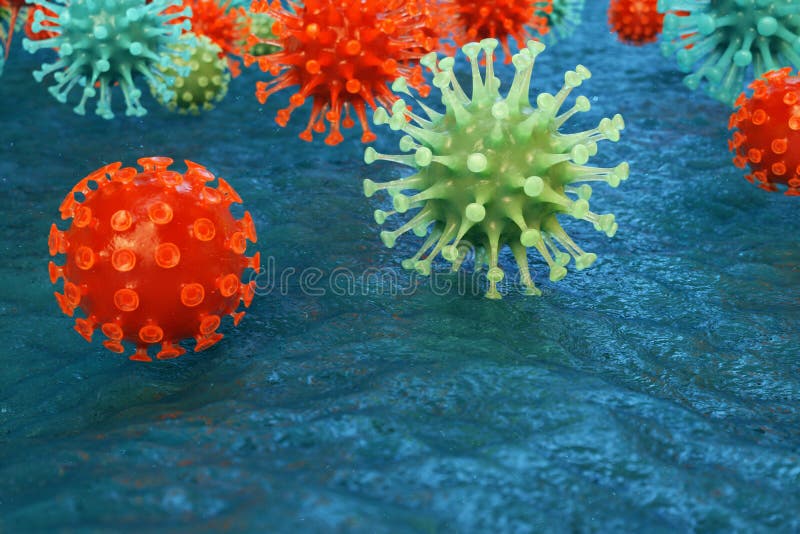 vírus patogênicos da ilustração 3D que causam a infecção no organismo do anfitrião Epidemia viral da doença Fundo abstrato do vír ilustração royalty free vírus patogênicos da ilustração 3D que causam a infecção no organismo do anfitrião Epidemia viral da doença Fundo abstrato do vír ilustração royalty free