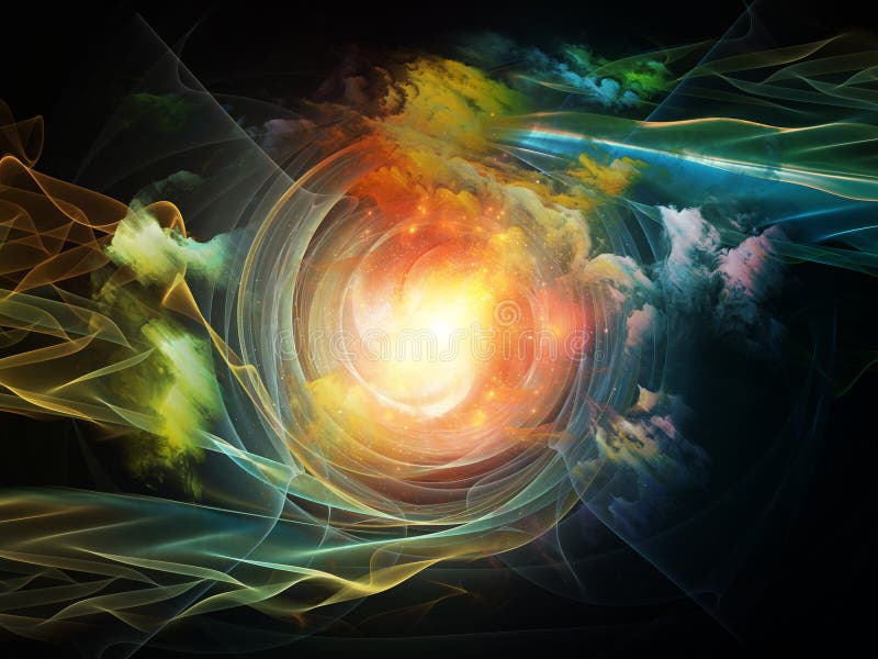 Energía del vórtice stock de ilustración. Ilustración de espacio 37691237