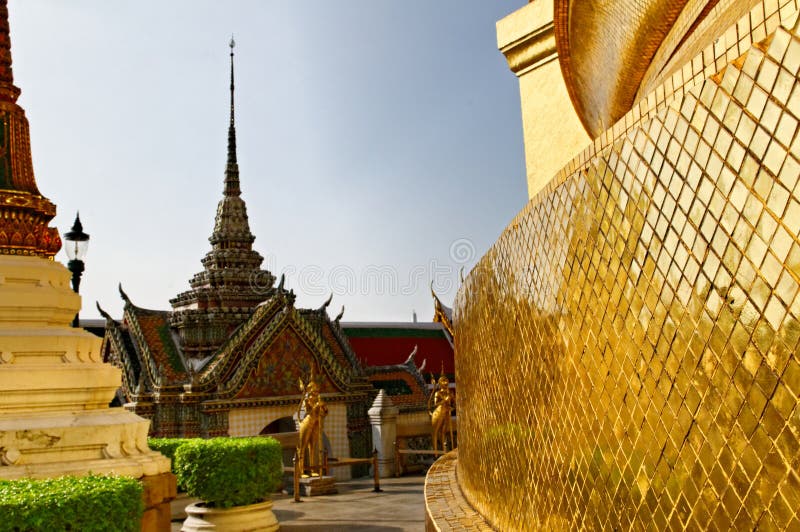 W Bangkok uroczysty Pałac fotografia royalty free W Bangkok uroczysty Pałac fotografia royalty free