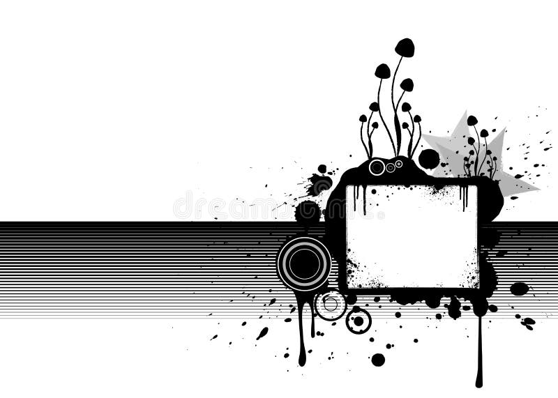 w deskowego grunge centralnego nowoczesnego ogłoszenia royalty ilustracja w deskowego grunge centralnego nowoczesnego ogłoszenia royalty ilustracja