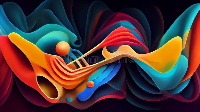 Abstract, Surreal, In the mind of a musician, the visualization of the process of creation of music in the mind, Vivid Colors, 3d dimensionality, hyper realistic. Abstract, Surreal, In the mind of a musician, the visualization of the process of creation of music in the mind, Vivid Colors, 3d dimensionality, hyper realistic