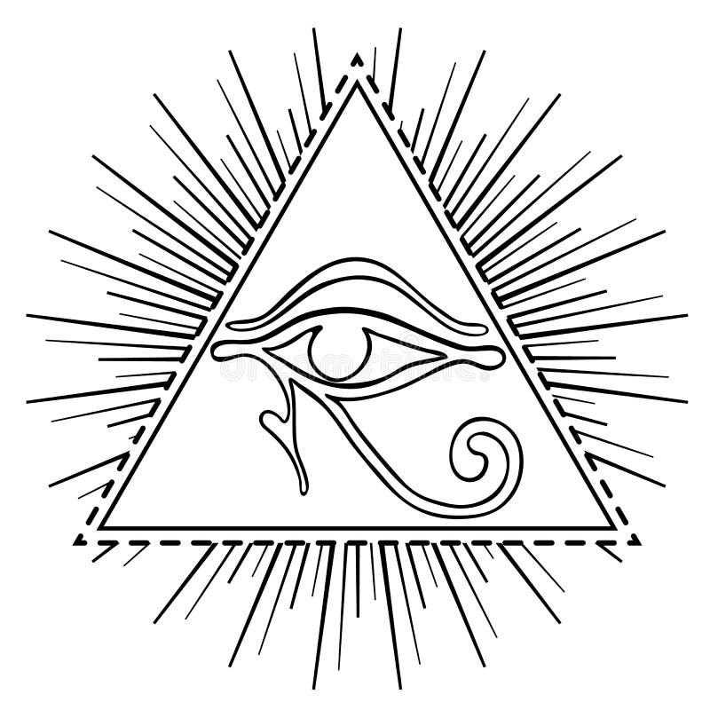 Eye Horus Tattoo Stock Illustrations – 424 Eye Horus Tattoo Stock  Illustrations, Vectors & Clipart - Dreamstime