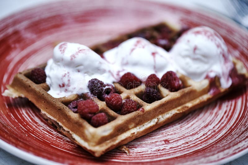 Душа Waffel Teig